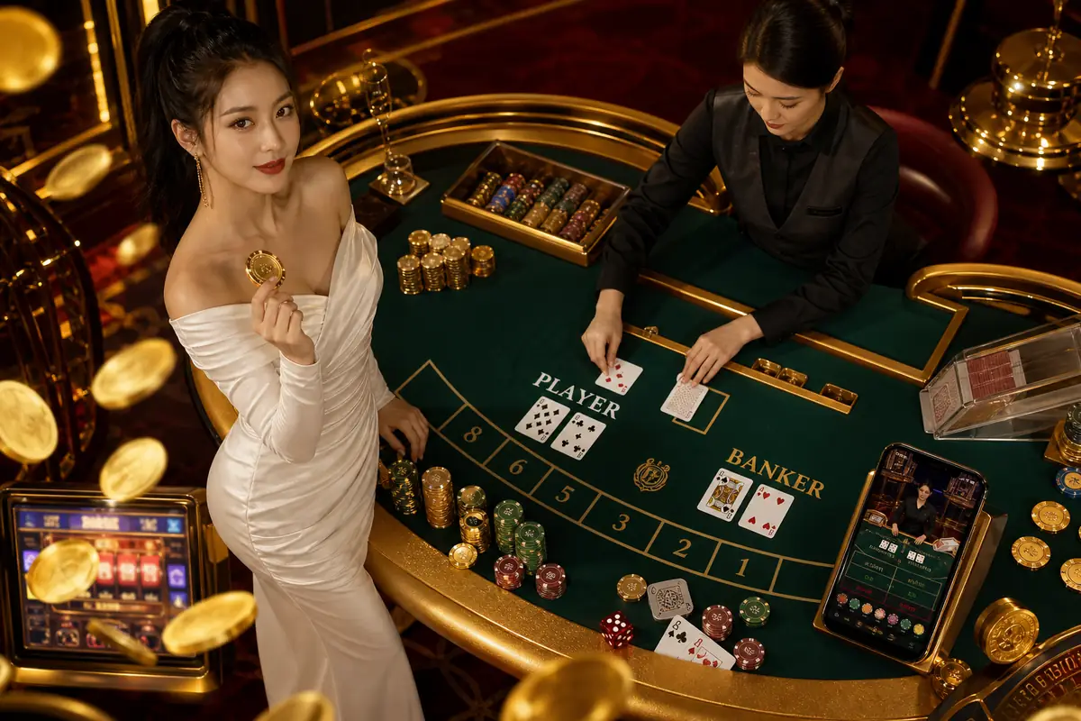 mmr00 Casino Live Dealer ဒီလာများ ကစားနေသည့် မြင်ကွင်း
